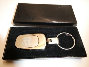 NEW UP Union Pacific Railroad Train Silver Tone Metal Keychain Key Ring Fob
