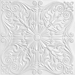 A La Maison Ceilings R139 Spanish Silver Foam Glue-up Ceiling Tile (128 sq. f... - Picture 1 of 12