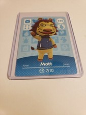 Mott # 320 Animal Crossing Amiibo Card Horizon Series 4 MINT NEVER SCANNED!