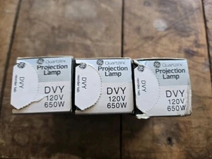 LOT OF 4 DVY 650W 120V Photo Projection Light Bulb Studio Lamps - Picture 1 of 5