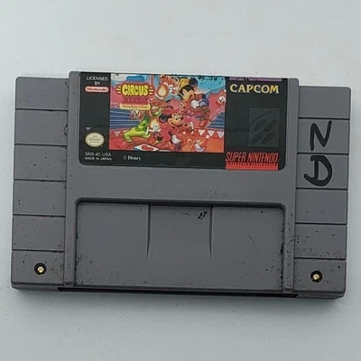 The Great Circus Mystery Starring Mickey & Minnie (Super Nintendo SNES) Tested  - Image 1 of 4