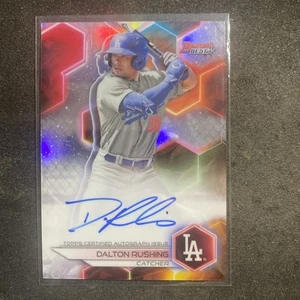 2023 Bowman's Best - Best of 2023 Autographs Dalton Rushing #B23-DR (AU, RC) Red - Picture 1 of 4