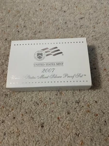 2007 US Mint SILVER Proof Set with Box and COA - Picture 1 of 1