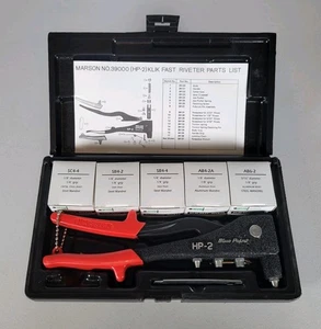 Blue Point by Snap-on Tools Rivet Kit Riveter Tool HP-2 USA HP-200A Vintage  - Bild 1 von 23