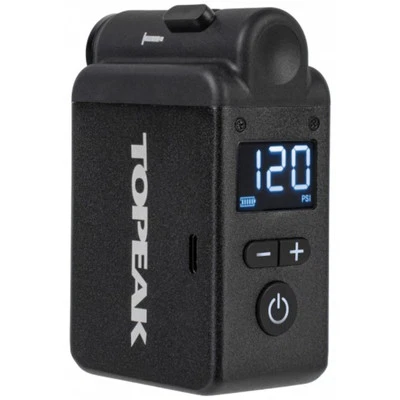 Topeak E-Booster Digital Pump - Fits Schrader & Presta, Digital Gauge - Image 1 of 4