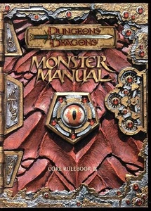 D&D Dungeons & Dragons MONSTER MANUAL Core Rulebook III 2000 NICE HC 1st Print - Picture 1 of 1