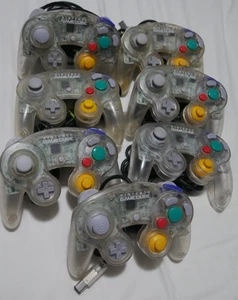 Nintendo Gamecube Controller rare Clear Skeleton Japan Import USA Seller - Picture 1 of 4