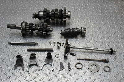 2007 YAMAHA YZF R6 ENGINE MOTOR TRANSMISSION TRANNY GEARS - Image 1 of 4