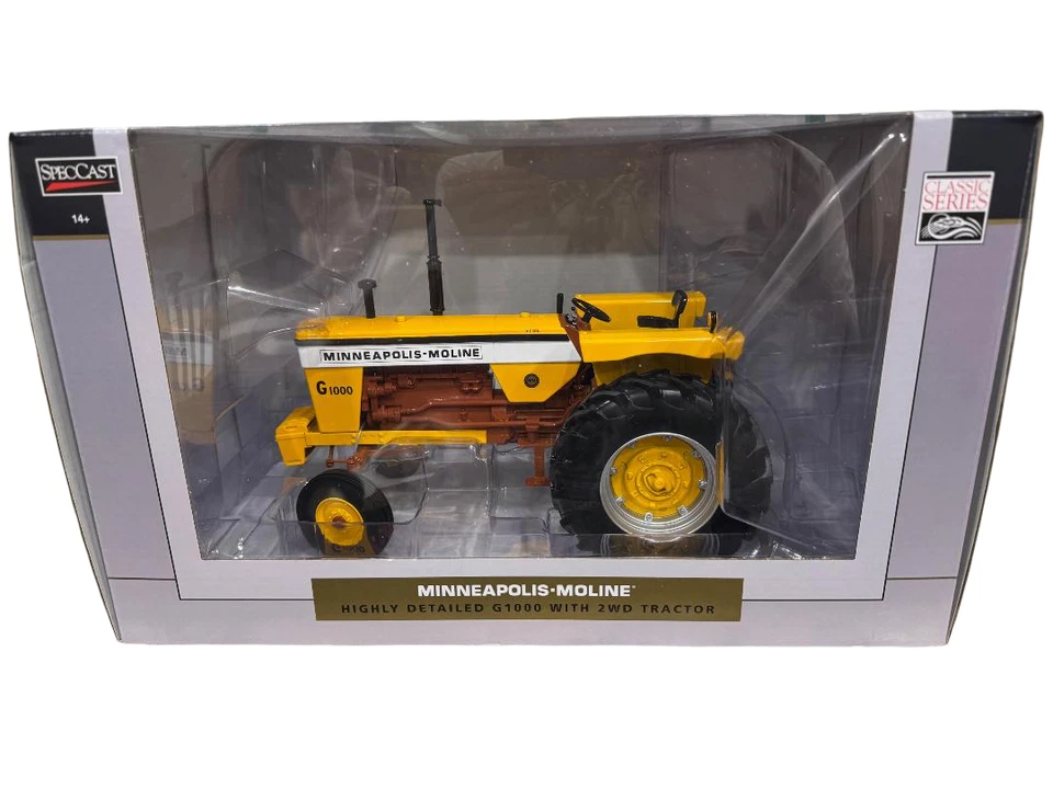 SpecCast Minneapolis Moline G1000 2WD Tractor 1/16 SCT 933 - Image 1 of 1