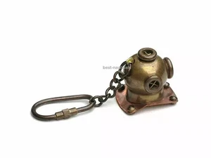 Antiguo casco de buceo de latón para barcos náuticos llavero marítimo regalos - Imagen 1 de 4