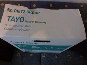 Dietz Group Tayo Duschhocker höhenverstellbar Original Verpackt m. Armlehnen - Bild 1 von 7