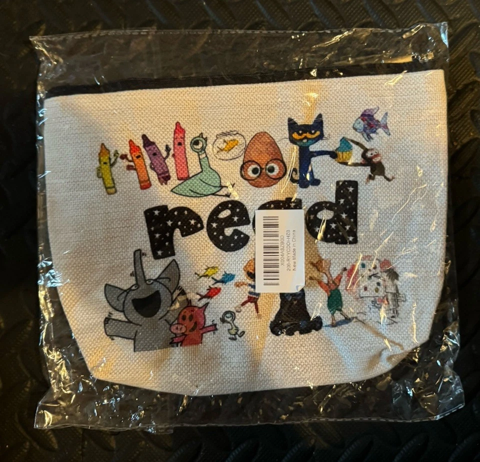 Zip Up Pouch Bag “Read” Foto 1 de 1