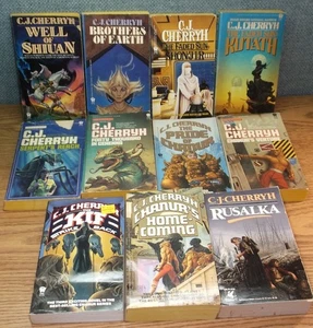 LOT C J Cherryh CHANUR FADED SUN Pride Venture Homecoming Kutath Shonjir Kif ++ - Picture 1 of 6
