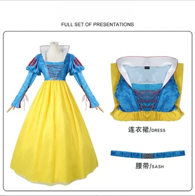 New Snow White cosplay costume Halloween princess dress cosplay stage costume - Image 1 of 4