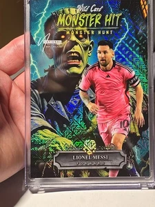2025 National Chicago Exclusive 1/1 Wild Card Monster Hits Lionel Messi Jumbo - Bild 1 von 4