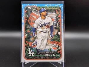 2024 Topps Holiday Mookie Betts #H135 Los Angeles Dodgers - Imagen 1 de 2