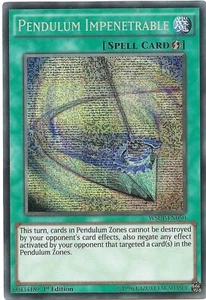 Pendel Undurchdringlich WSUP-DE050 Secret Rare Yu-Gi-Oh Karte 1. Auflage Neu - Bild 1 von 3