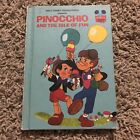 Disneys Wonderful World Of Reading Pinocchio And The Isle Of Fun Hardcover 1984