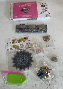 Kits de pintura de diamantes regalos para niñas de 5-12 años juguetes carillón de viento cristal - Imagen 1 de 8