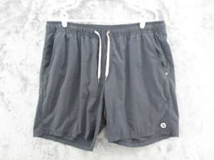 Pantalones Cortos Vuori Kore Para Hombre XL Gris Forrado Gimnasio Rendimiento Elastizados 7" Entrepierna V302 - Imagen 1 de 19
