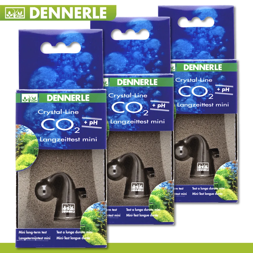 3 x Dennerle Crystal-Line CO₂ Langzeittest Mini Zubehör Aquarium - Bild 1 von 1