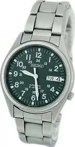 Discount Seiko 5 7S26-3060 Automatic Khaki Dial 35mm Mens Watch A2699 - Picture 1 of 12