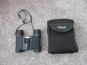 Bushnell PowerView 13-2514 Black Binoculars with Case 8x21, 368 Ft. at 1000 Yds - Picture 1 of 5