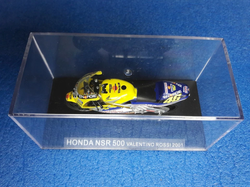 168 HONDA NSR 500 V. ROSSI 2001 SCALA 1: 24 BOX ATLAS - Immagine 1 di 1