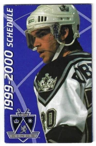 1999-00 Los Angeles Kings NHL Hockey Schedule !!! Toyota - Picture 1 of 2