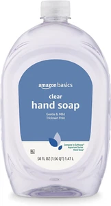 Gentle & Mild Clear Liquid Hand Soap Refill, Triclosan-Free, 50 Fluid Ounces, - Picture 1 of 6