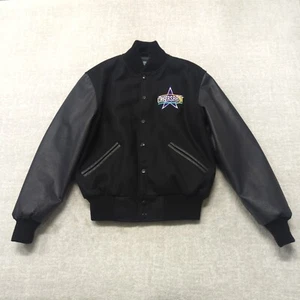 Vtg Cheersport Varsity Letterman Jacket Adult S Wool Leather National Champion - Picture 1 of 15