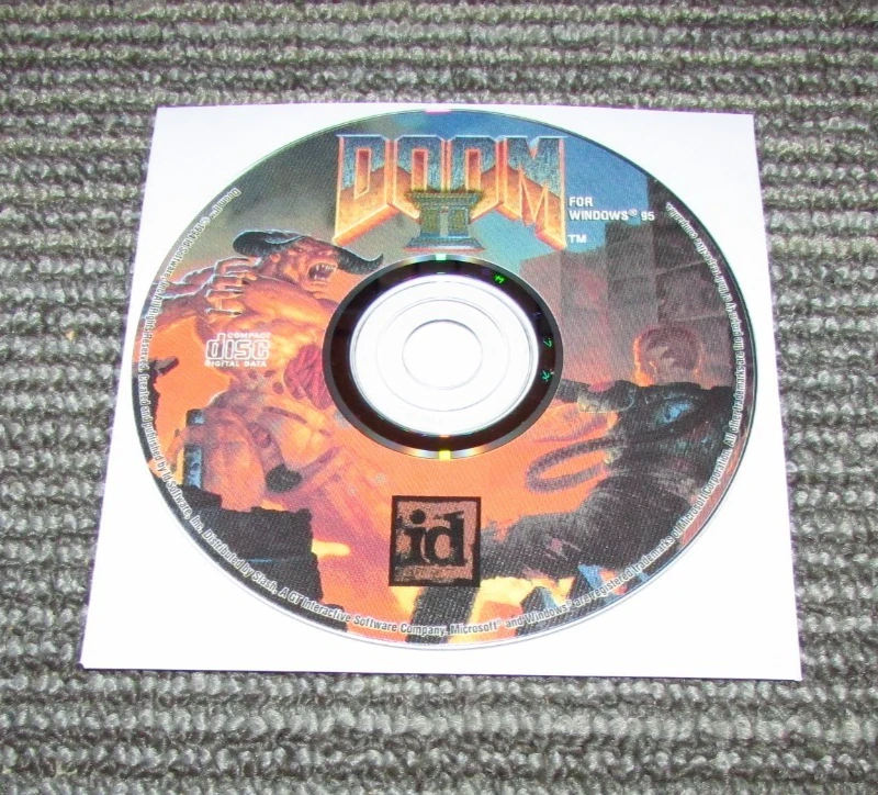 Doom II (Game Only) PC CD-Rom Windows 95 Fast Shipping - Image 1 of 1