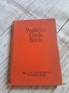 1936 Depression Ära J.R. Watkins Co. Vintage Kochbuch Winona Minnesota Rezepte - Bild 1 von 13