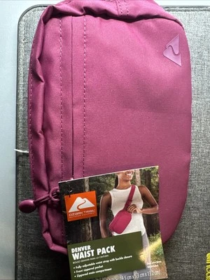 Ozark Trail hip pack/fanny bag Burgundy Color. - Image 1 of 3
