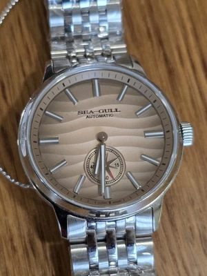 Reloj Pulsera Seagull ST17 Serie Natural Automático Mecánico Polaris Luminoso Foto 1 de 4