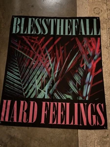 BLESSTHEFALL HARD SENTINGS TAPIZ BANDERA BANDA MÚSICA ARTE DE PARED 40 IN X 47 IN - Imagen 1 de 3