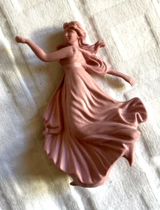 Wedgwood Pink Jasperware - Dancing Hours Figure - Picture 1 of 2