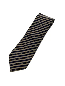 Fendi Silk Zucca Stripe Tie Multicolor Men's Luxury Accessory #EF BEA - Picture 1 of 4