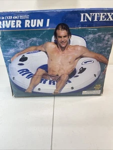 Intex River Run 1. Salotto Galleggiante Blu 53" Maniglie Resistenti. Nuovo - Foto 1 di 6