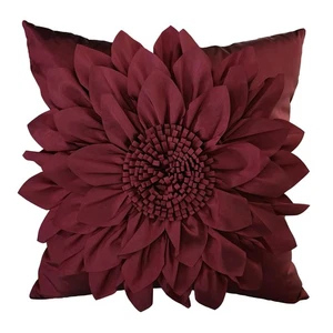3D Sunflower Decorative Throw Pillow Covers for Bed Sofa Couch Car, Accent Fl... - Picture 1 of 6