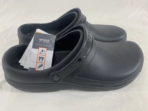 New CROCS SPECIALIST II Clogs Mens 13 Black Non-Vented NWT - Picture 1 of 11