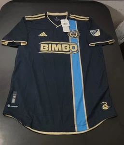 Adidas MLS Philadelphia Union Authentic Leon Flach Jersey Medium - Picture 1 of 11