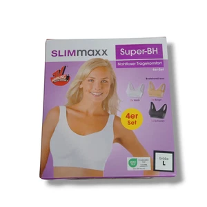 Slimmaxx 4er SET BH Super BH Sport BH Nahtlos und ohne Bügel - Bild 1 von 1