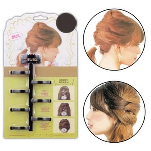 Haar Frisurenhilfe Braider Pferdeschwanz Flechten Styling Zubehör - Bild 1 von 6