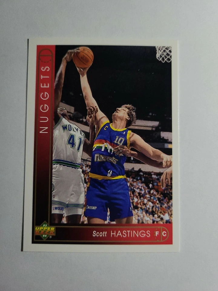 SCOTT HASTINGS 1993-94 UPPER DECK BASKETBALL CARD # 88 D6700 - Image 1 of 1
