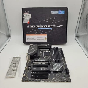 MSI B760 Gaming Plus WiFi Gaming Motherboard LGA 1700, DDR5, ATX -NOT WORKING- - Picture 1 of 9