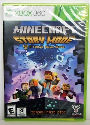 Minecraft: Story Mode - Season Pass Disc (Xbox 360, 2015)-NEW-SEALED! - Image 1 of 2