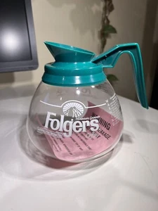 BUNN Folgers Mountain Grown Commercial Carafe Coffee Pot Decanter Decaf Unused - Picture 1 of 8
