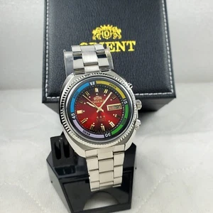 Orologio Vintage Orient King Diver KD 3 STAR Orologio Automatico Quadrante ROSSO..OTTIMO - Foto 1 di 12