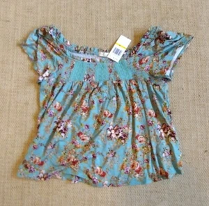 Mason & Belle Floral Off the Shoulder Shirt. Women's Size Medium. New with Tags - Picture 1 of 11